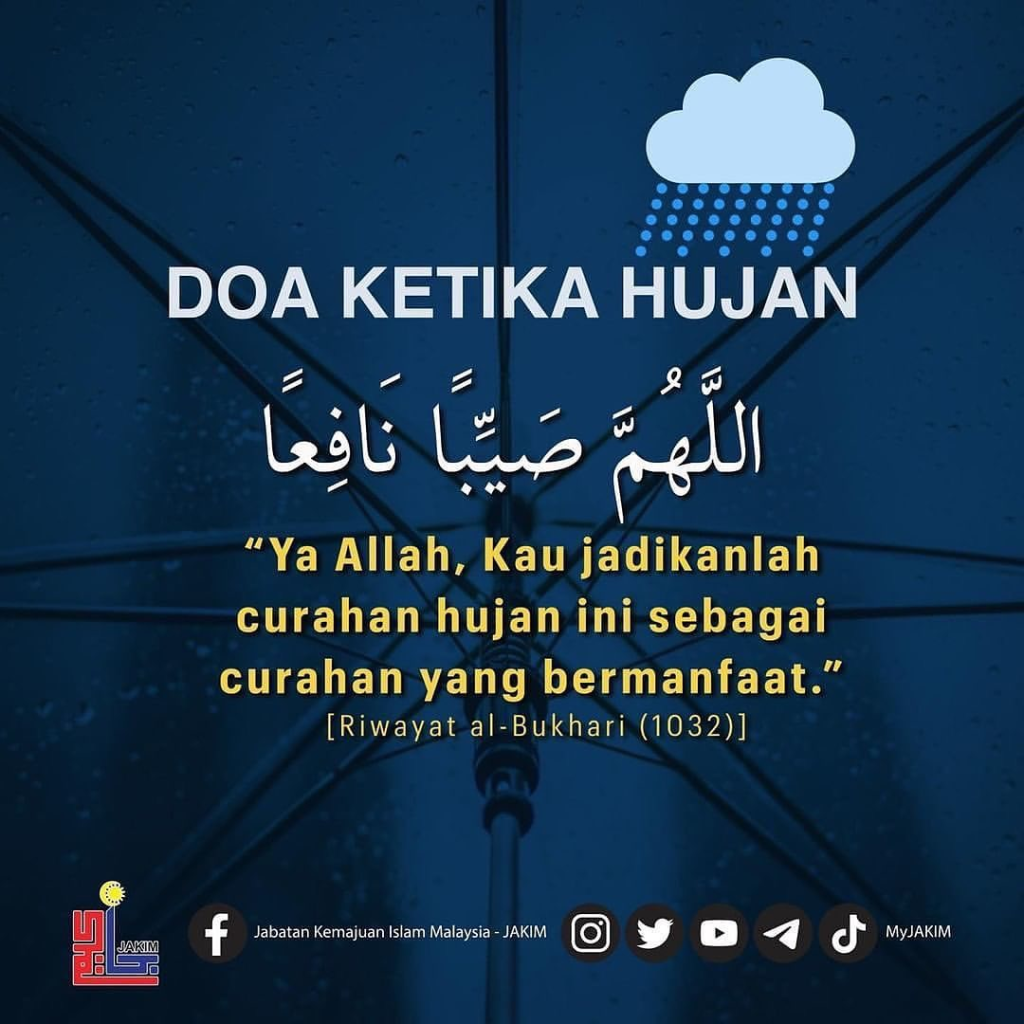 Doa Ketika Hujan