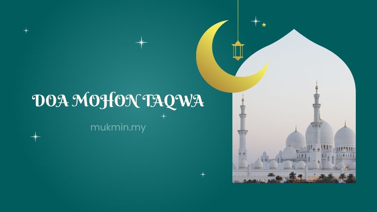 Doa Memohon Ketaqwaan