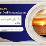 Doa memohon diselamatkan dari kemungkaran